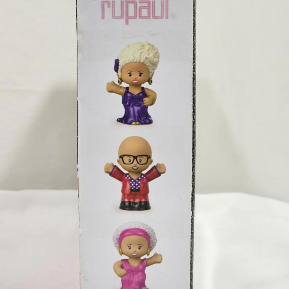 New RUPAUL Little People Collector Pack Figurines Drag Queen Doll Fisher Price - Picture 3 of 5